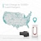Lectron Tesla Supercharger NACS to CCS Electric Vehicle Adapter - 500 Amps / 1,000V LEADPTeslaCCSBLKUS - alternate 4